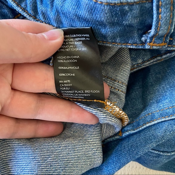 UO BDG • Vintage Style Button Front Denim Skirt - Picture 8 of 9